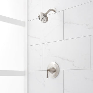 Provincetown Pressure Balance Shower Set in Brushed Nickel