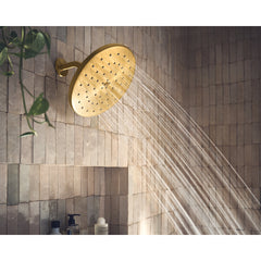 Cia Shower Faucet Trim Kit with Immersion in Brushed Gold | product photo