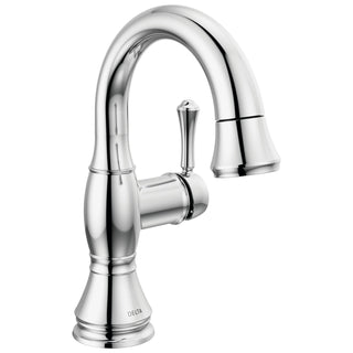 Cassidy Single Hole Pull Out Sprayer Bathroom Faucet, Single Handle Bathroom Sink Faucet in Chrome