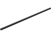 Linear Grid Shower Drain Grate in Matte Black