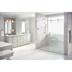 Eco-Performance 4-Spray Handheld Showerhead with 69-Inch-Long Hose and 30-Inch Slide Bar in Brushed Nickel | product photo