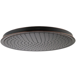 Raindance Rain Shower Head in Rubbed Bronze