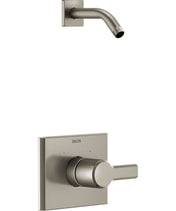Pivotal Shower Faucet Trim in Brushed Nickel