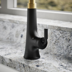 Kohler Tone Touchless Pull-Down Kitchen Sink Faucet with Three-Function Sprayhead | detail photo