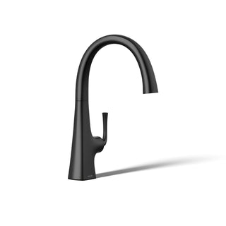 Graze Bar Swing Spout in Matte Black