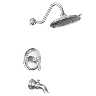 Weymouth Eco Performance Tub and Shower Faucet in Chrome