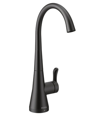 Sip Single Hole Cold Water Dispenser in Matte Black