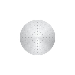 Contemporary Full Fixed Shower Head with Katalyst Air Induction Spray in Polished Chrome | product photo