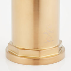 Greyfield Single-Hole Pull-Down Bar Faucet in Aged Brass | detail photo