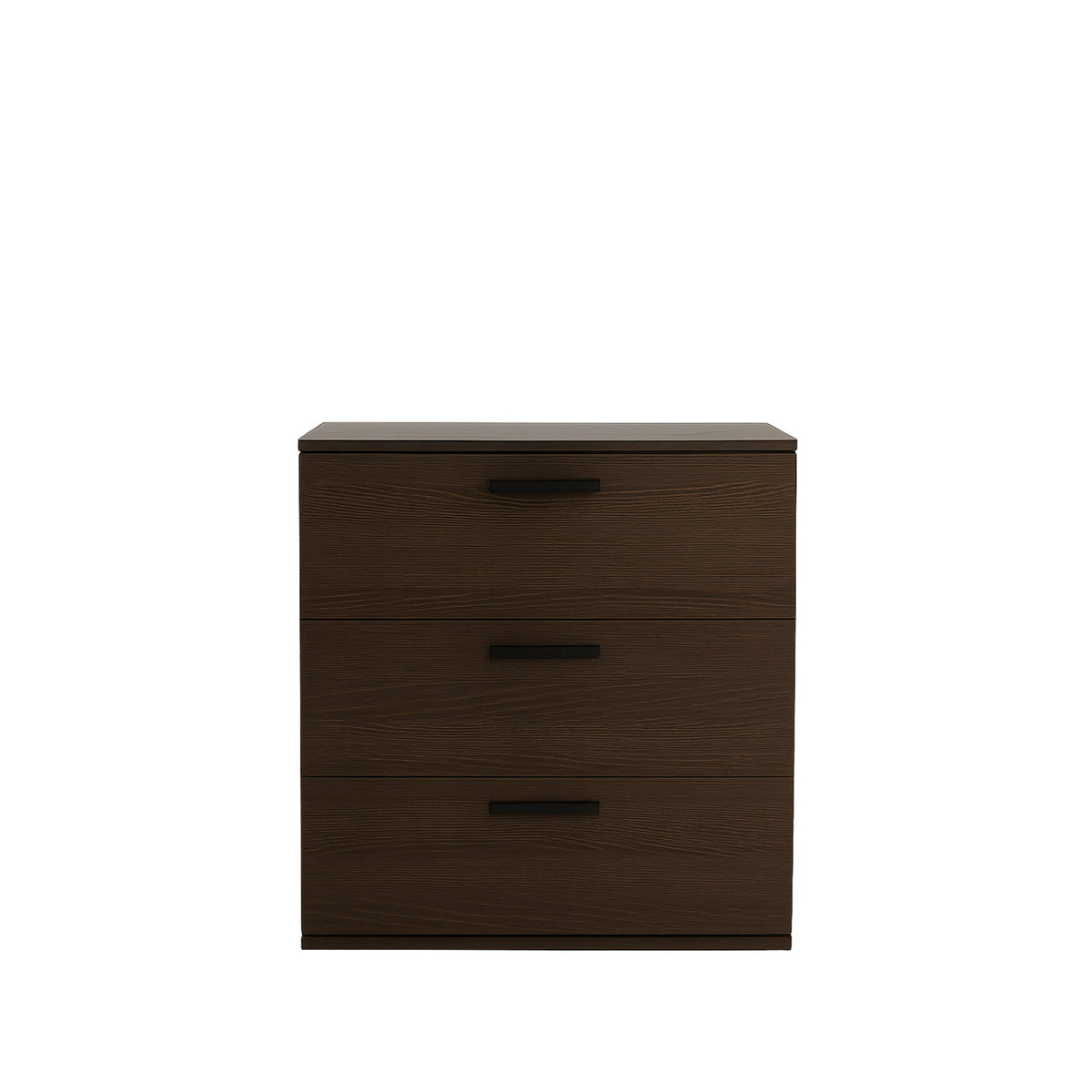 3-Drawer Combo Dresser, Manufactured Wood, Brown