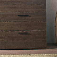 3-Drawer Combo Dresser, Manufactured Wood, Brown
