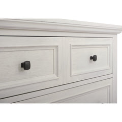 3-Drawer Dresser, Solid and Manufactured Wood, Rustic White