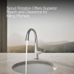 Kohler Graze Bar Faucet in Polished Chrome | product photo
