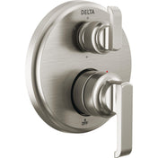 Tetra 14 Series 6-Setting Integrated Diverter Valve Trim Kit, Shower Faucet Diverter Kit in Stainless