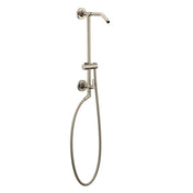 Annex Rail Slide Bar Shower Pipe in Brushed Nickel