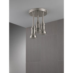Pendant Full Rain Shower Head H2Okinetic® in Stainless Steel | product photo