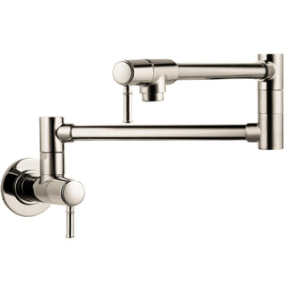 Talis C Pot Filler with Accessories in Polished Nickel