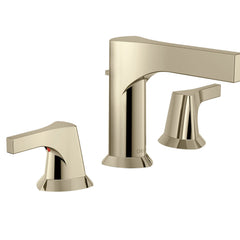 Zura Widespread Faucet with Drain Assembly in Polished Nickel | product photo