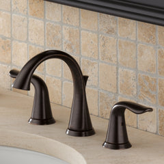 Lahara Bathroom Faucet 3 Hole in Venetian Bronze | product photo