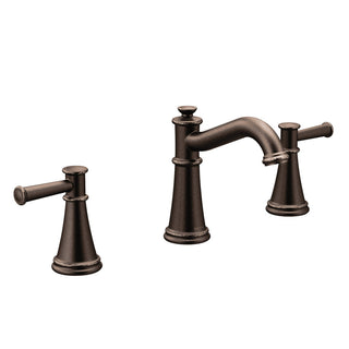 Belfield Two-Handle 8-Inch Widespread Bathroom Faucet Trim Kit, Valve Included in Oil Rubbed Bronze