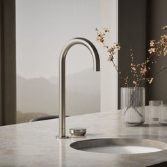 Aquifer4-In-1 Tall Arc Beverage Faucet in Stainless Steel | product photo