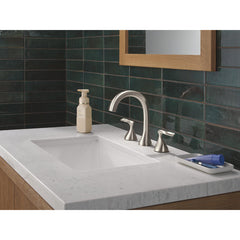 Bonacci Widespread Bathroom Faucet in Lumicoat Stainless | product photo