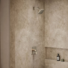 Parallel Rite-Temp Shower Head, 1.75 GPM in Vibrant Brushed Bronze | detail photo