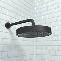 Rainfinity Shower Head 250 1-Jet, 2.5 GPM in Matte Black | product photo