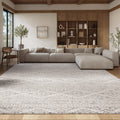 Living room | the rug shown under a sectional in a living room