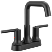 Centerset Bathroom Faucet in Matte Black