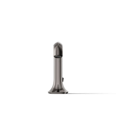 Kohler Occasion Widespread Bathroom Sink Faucet Spout with Straight Design and Drain Assembly in Vibrant Titanium | product photo