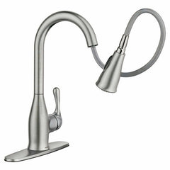 Kaden Single-Handle Pull-Down Sprayer Kitchen Faucet with Reflex and Power Clean in Spot Resist Stainless in Stainless Steel | product photo