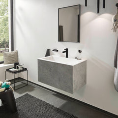 Finoris Single-Hole Faucet 110 with Pop-Up Drain, 1.2 GPM in Matte Black | product photo