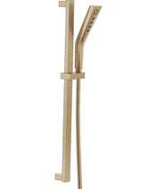 Pivotal H2Okinetic Hand Shower with Slide Bar, 3-Spray Handheld Shower Head, Slide Bar Hand Shower in Champagne Bronze