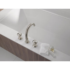 Trinsic Two Handle Roman Tub Faucet Trim in Stainless | product photo