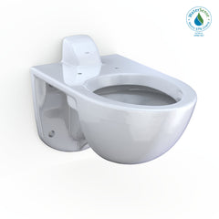 TORNADO FLUSH® Commercial Flushometer Wall-Mounted Toilet with CEFIONTECT, Elongated, Cotton White | product photo