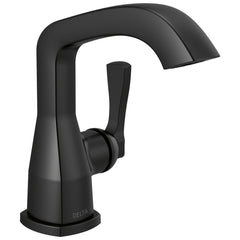 Single Handle Bathroom Faucet in Matte Black | product photo