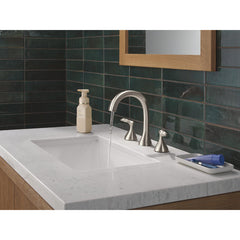 Bonacci Widespread Bathroom Faucet in Lumicoat Stainless | product photo