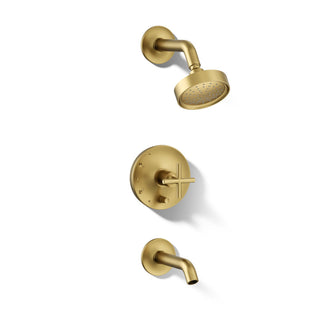 Purist Bath and Shower Valve Trim Kit in Polished Gold