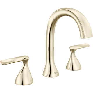 Bonacci Widespread Bathroom Faucet in Lumicoat Polished Nickel