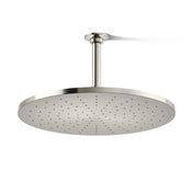 Contemporary Round 14" Rainhead with Katalyst Air-Induction Spray, 2.5 Gpm in Vibrant Polished Nickel