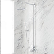 Cooper Complete Shower System with Rough-in Valve in Chrome