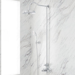 Cooper Complete Shower System with Rough-in Valve in Chrome