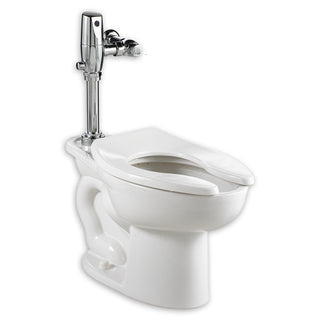 Madera 1.6 Gallons GPF Elongated Comfort Height Floor Mounted Kit (Seat Not Included) in White