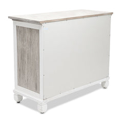 4-Drawer Chest, Solid Mindi Wood, Dovetail Joints, Wood Knobs