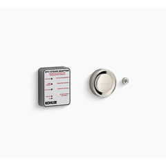 Kohler Invigoration Series Dtv Steam Adapter Kit in Vibrant Polished Nickel | product photo