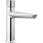Galeon Single Hole Bathroom Faucet with Drain Assembly in Lumicoat Chrome