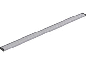 Linear Grid Shower Drain in Bright Silver