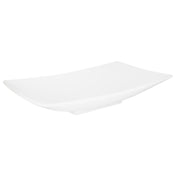 25" Violette Matte Finish Resin Vessel Sink in White