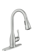 Kaden Single-Handle Pull-Down Sprayer Kitchen Faucet with Reflex and Power Clean in Spot Resist Stainless in Stainless Steel